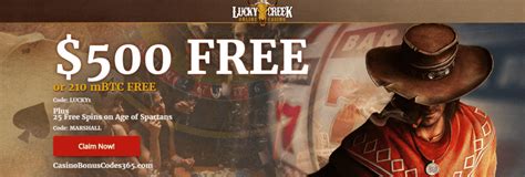 Lucky Creek Casino Promo Codes Welcome Bonus. . Lucky creek bonus codes
